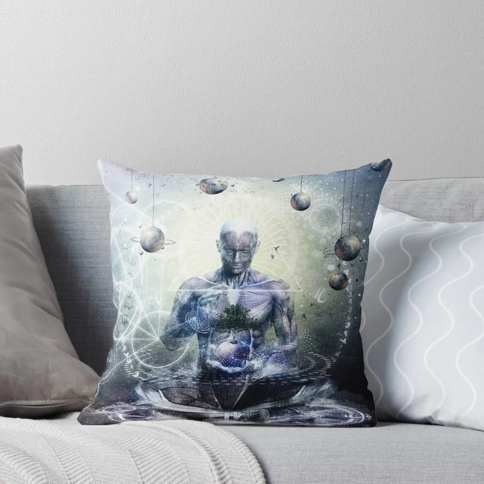 

Experience So Lucid, Discovery So Clear Throw Pillow Elastic Cover For Sofa Custom Cushion Photo Pillow Cases Decorative pillow