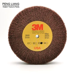 Original USA 3M Brushed Wheel Watchmaker Tools, E1E2E3E4 Watch Maintenance Tools for Polishing and Brushed Recovering