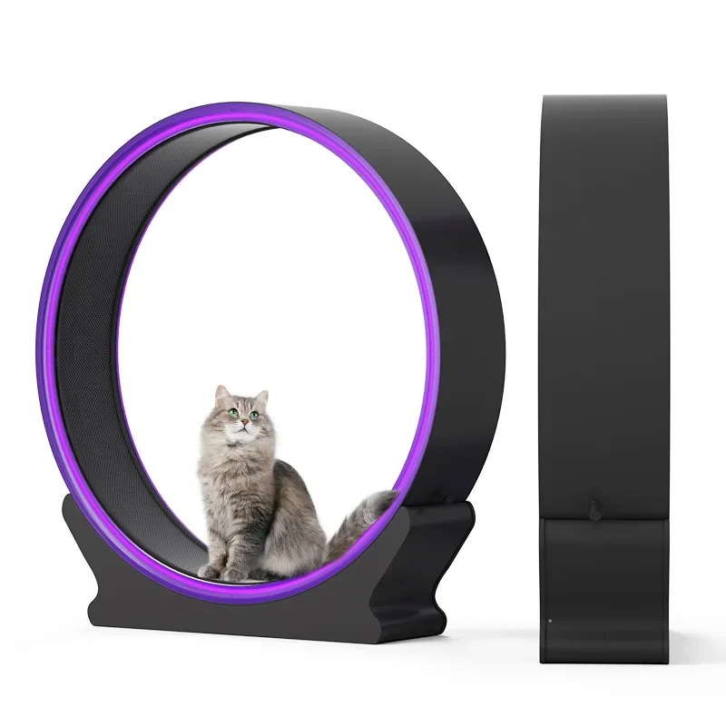 Factory Direct Sale Pet Exercise Wheel Running Spinning Toy Smart Silent Cat Exercise Wheel Cat Wheel Treadmill