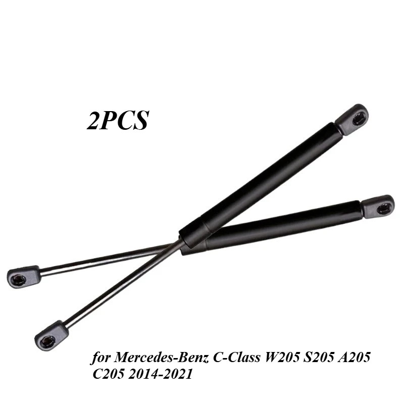 2Pcs A2059800164 Car Front Engine Bonnet Hood Gas Strut Lift Support Rod for Mercedes-Benz C-Class W205 S205 A205 C205 2014-2021