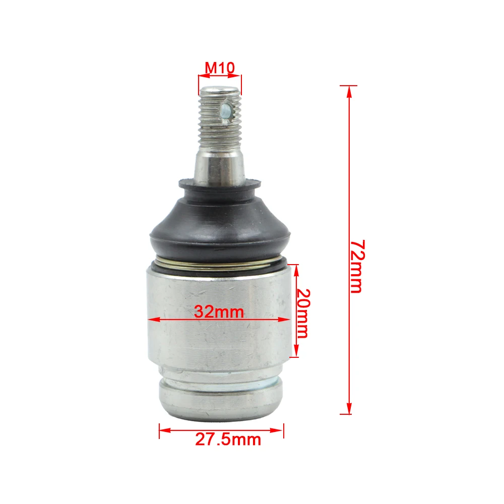 2 Pcs M10 32x20mm Ball Joint Kit For Kayo ATV 110 125 150 180 Swing A-Arm Quad Bike Parts