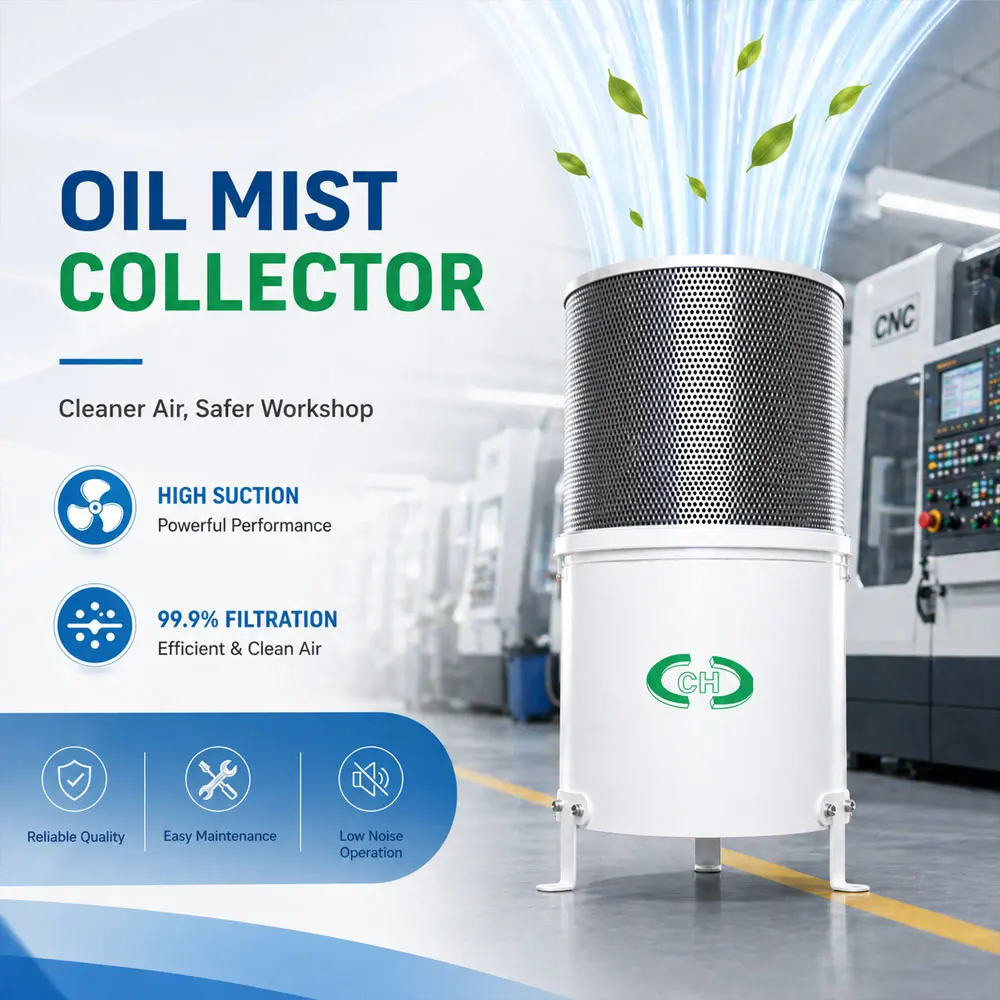 Workshop Coolant Mist Purifier For Cleaning Machine & Automated Metal Processing Lines
