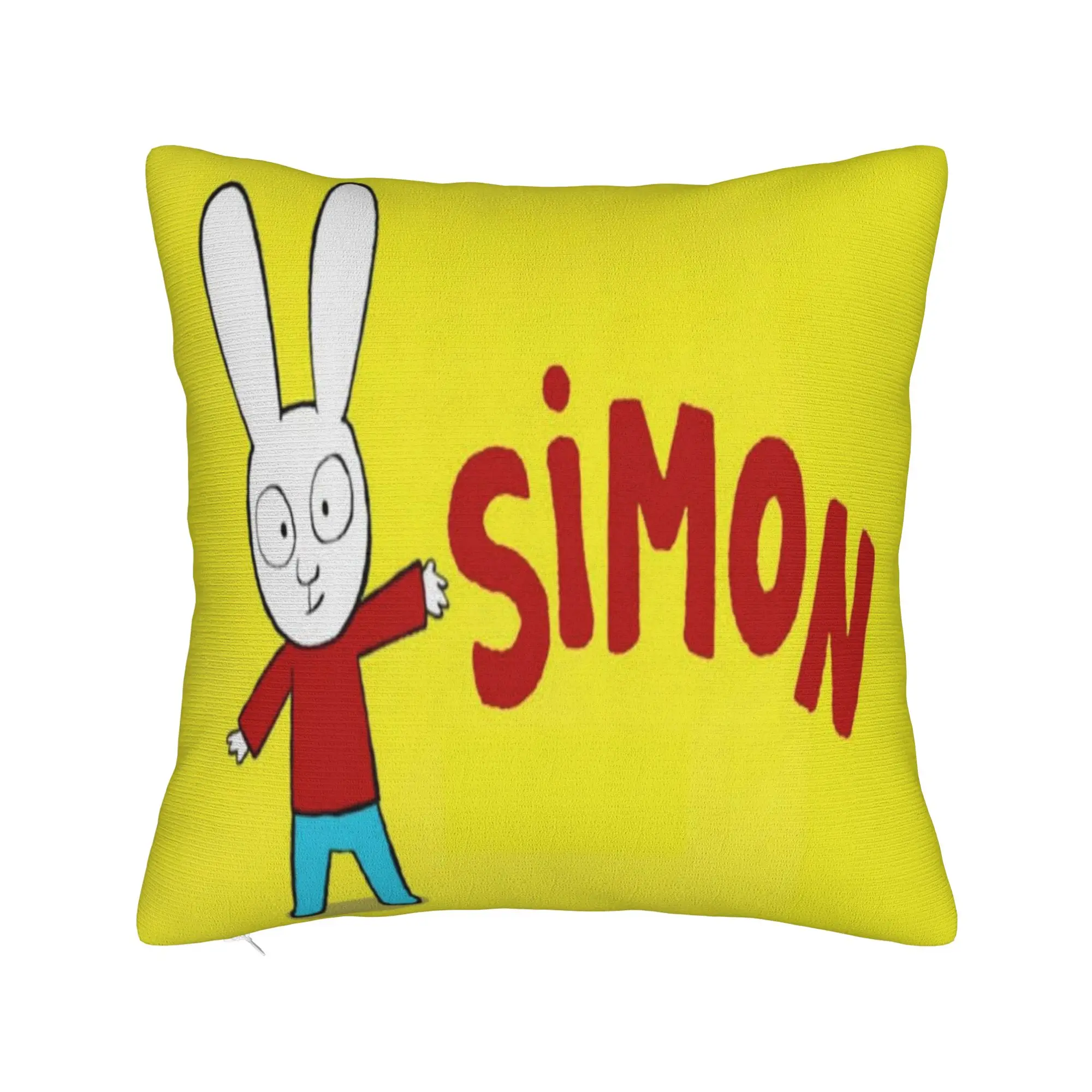 Y2K Bed Simon Super Rabbit Decoration Pillowcases Merch  Pillow Covers Zippered Multi-Size