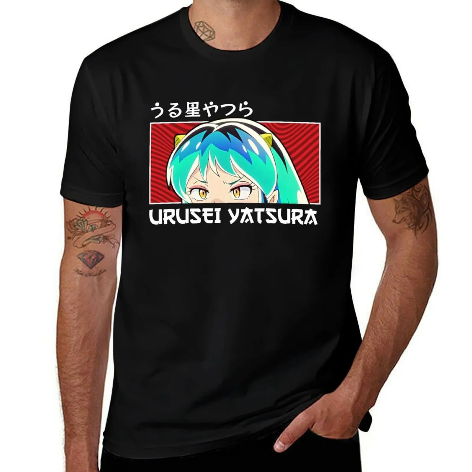 

Lum - Urusei Yatsura T-Shirt cotton tshirt 100% essential t shirt man t shirt cotton T-Shirt
