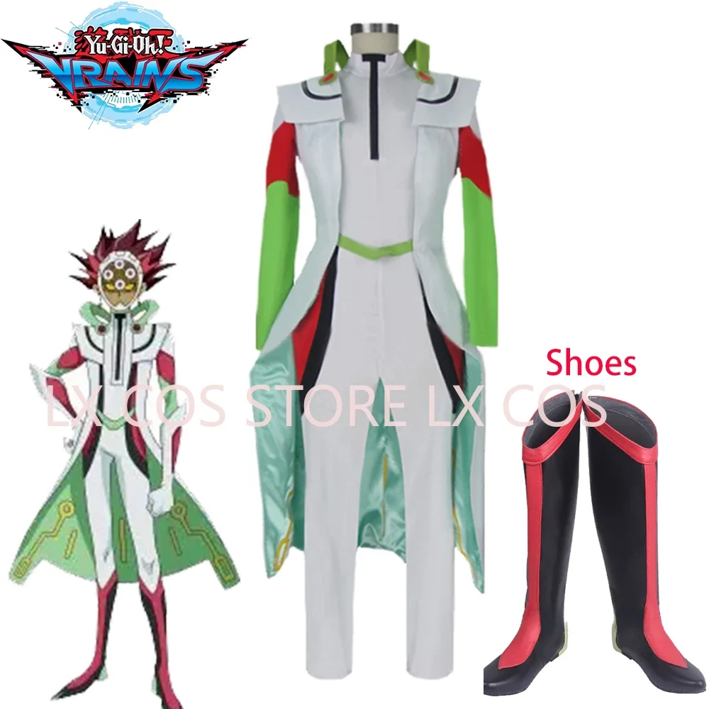 Yu-Gi-Oh! Vrains Revolver Kogami Ryoken Cosplay Costume Halloween Carnival Party Anime Cos Custom size