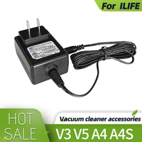 Power Adapter Replacement Charger Cable Cord Power Adapter for ILIFE V3 V5 A4 A4S Sweeping Robot Vacuum Cleaner Accessories