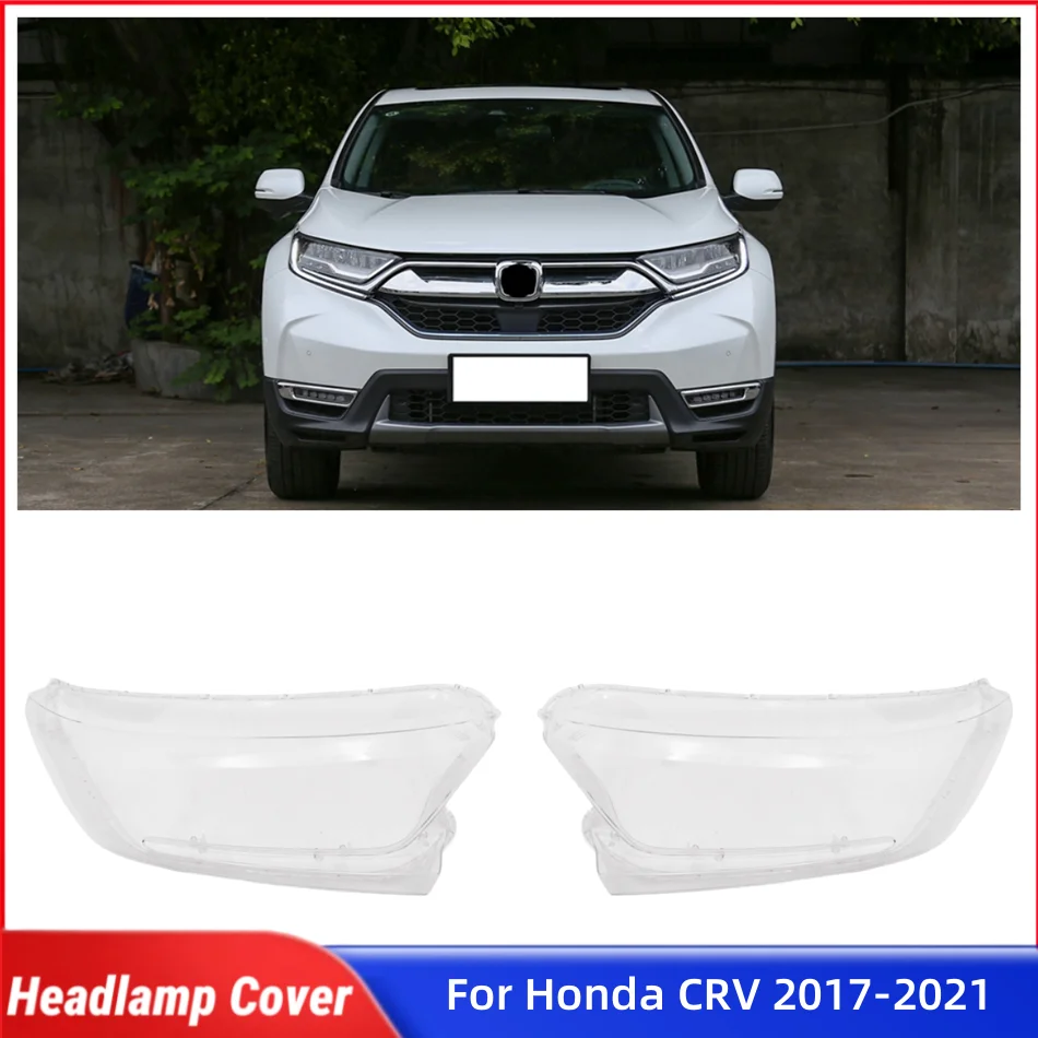 

Для Honda CRV 2017 2018 2019 2020 2021 автоаксессуары абажуры корпус фары стекло