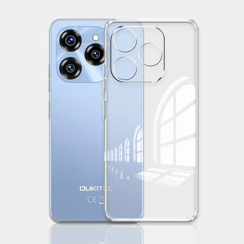 For Oukitel C50 Oukitel C51 Case Fashion Clear Soft Silicone Phone Case For Oukitel C51 C 50 Clear Shockproof Back Cover Coque