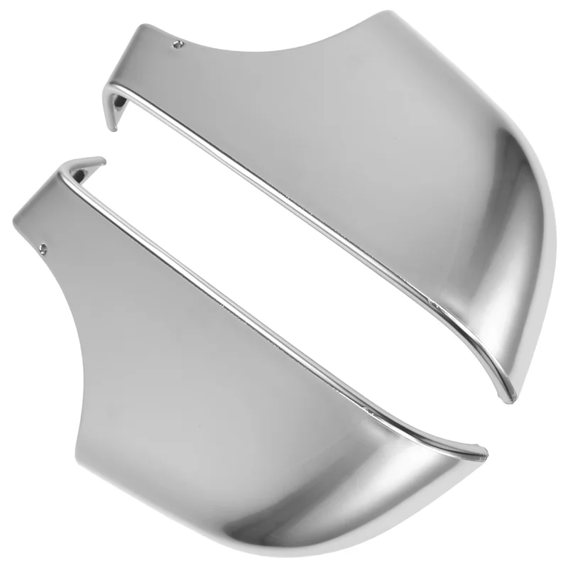 

1 пара боковых дверей автомобиля, зеркала заднего вида, нижняя крышка, держатель для Tesla Model 3 2017-2022, хром 2287.3005 2287.3006-A67F