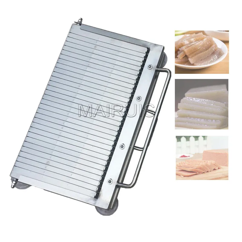 Commercial Tomato Lemon Cucumber Orange Potato Cheese Slicer Manual Fruits Vegetables Cutter Slicing Machine