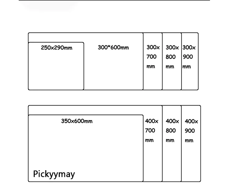 厚さ90x40cmの長方形のデスクトップパッド,テーブルマット,コンピューター,マウスパッド,xxl,オフィスカーペット用