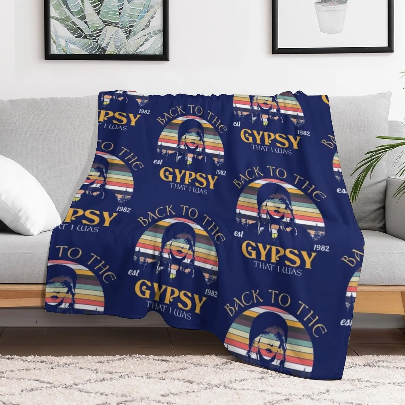 Stevie Nicks Gypsy Throw Blanket Kid'S Tourist Blankets