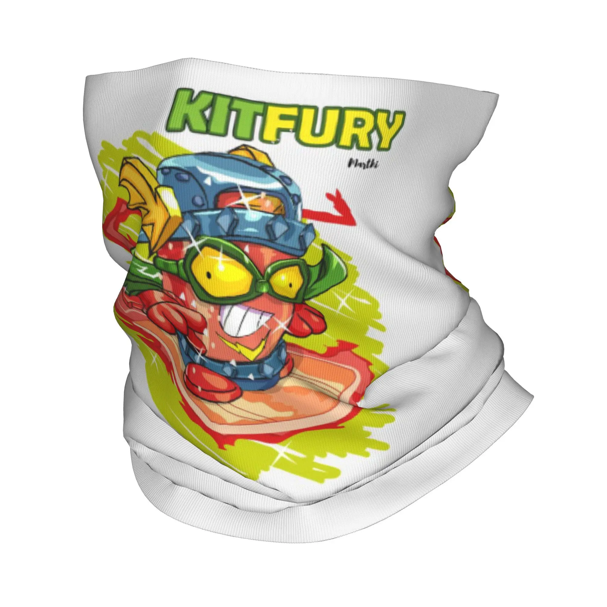 Superthings  Bandana Neck Cover Printed Wrap Scarf Multifunction Headwear Outdoor Sports Unisex Adult Winter