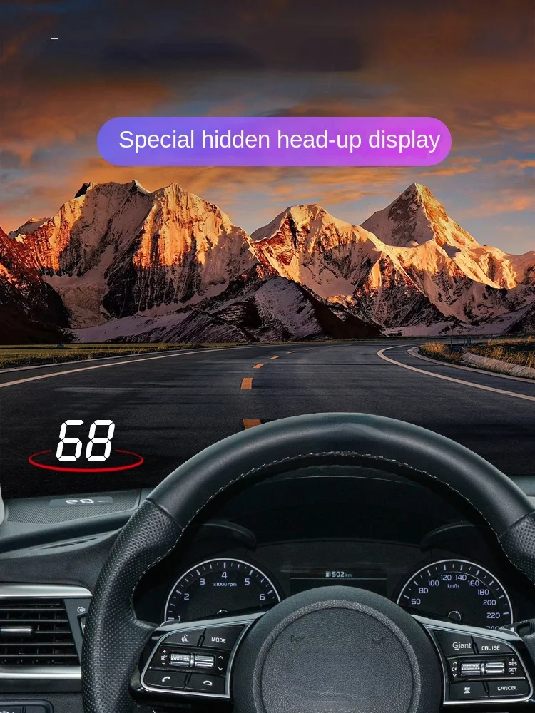 

Hudfor Kia K5 Original Modification Hidden Head-up Display Special Car Speed Projector