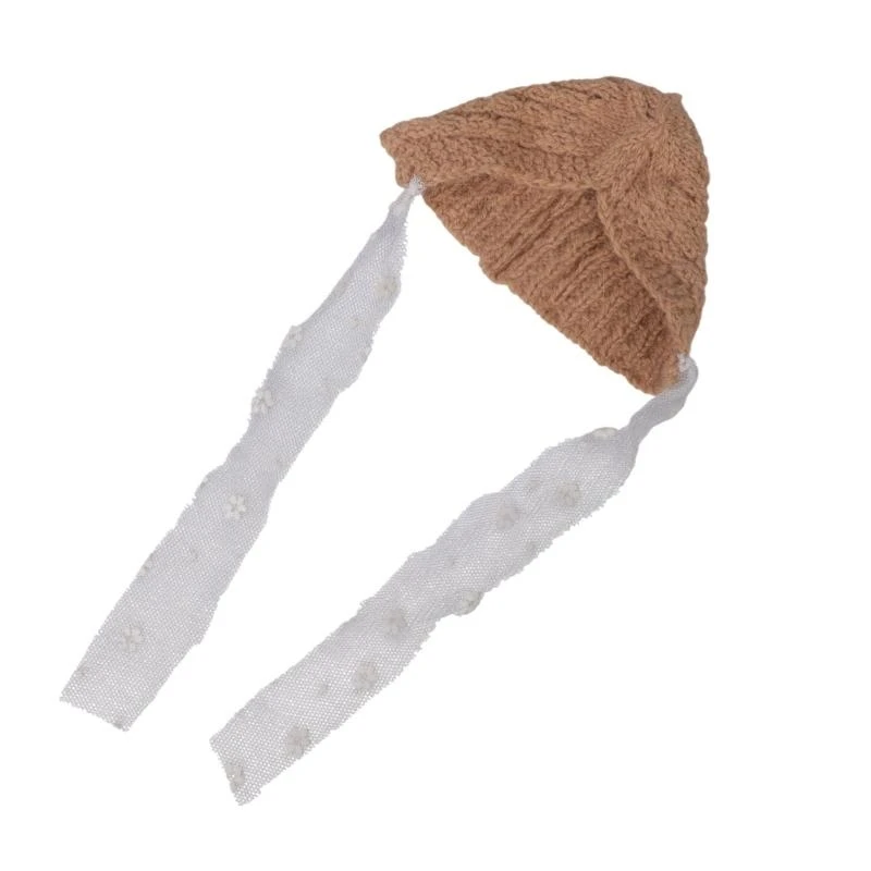 J15U الطفل التصوير الدعائم الوليد قبعة صورة تبادل لاطلاق النار وتتسابق الوليد زي تنكري لفتاة الرضع محبوك قبعة استحمام