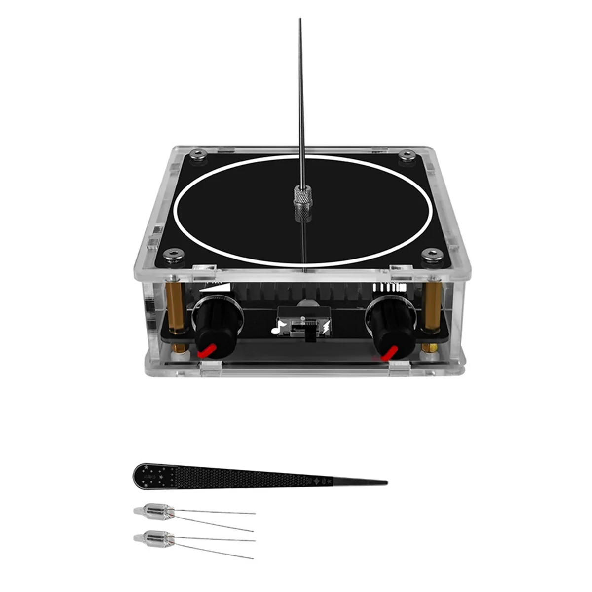 2025 New Bluetooth Music Coil, Touchable Artificial Spark Arc Generator, Science Teaching Experiment Tool EU PLUG