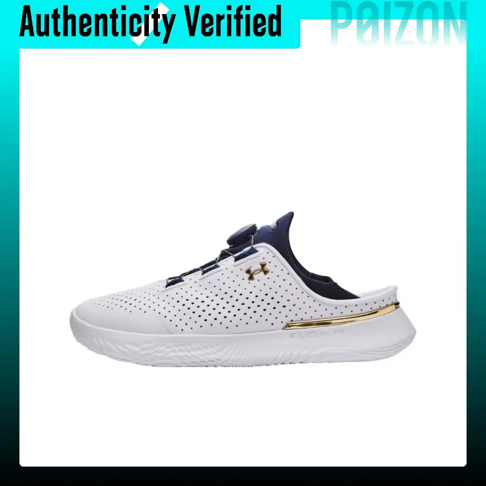 Under Armour Ua Flow Slipspeed Running Shoes Unisex Low-top White/Blue 3027049-102