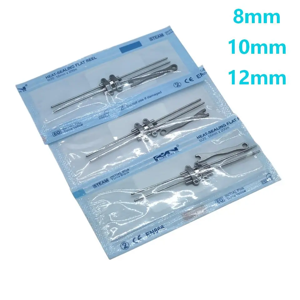 Professional Dental Orthodontic Expansion Screw Palatal Expander 8mm 10mm 12mm Kit for Maxillary Narrowness Correction Treatment