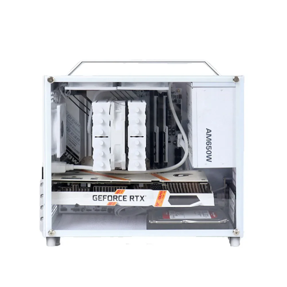 NIU E15 M-ATX Chassis 335mm Graphics Card 135mm Radiadtor ATX PSU 3.5