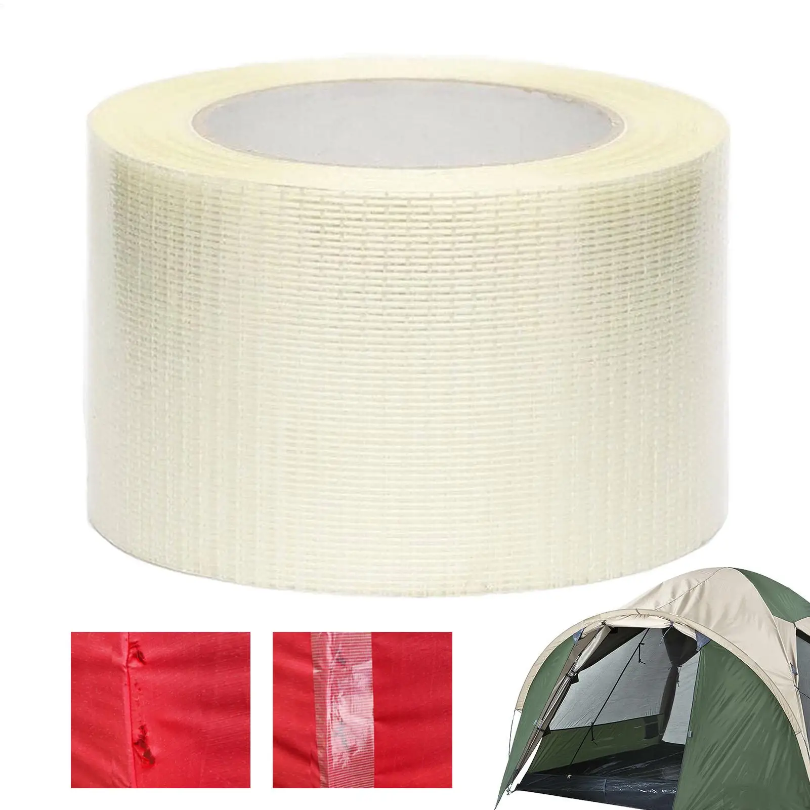 

8cm 10m/roll Seam Sealing Tape Hot Melt Waterproof PU Coated Fabric Repair Tape Raincoat Camping Tent Repair Accessories