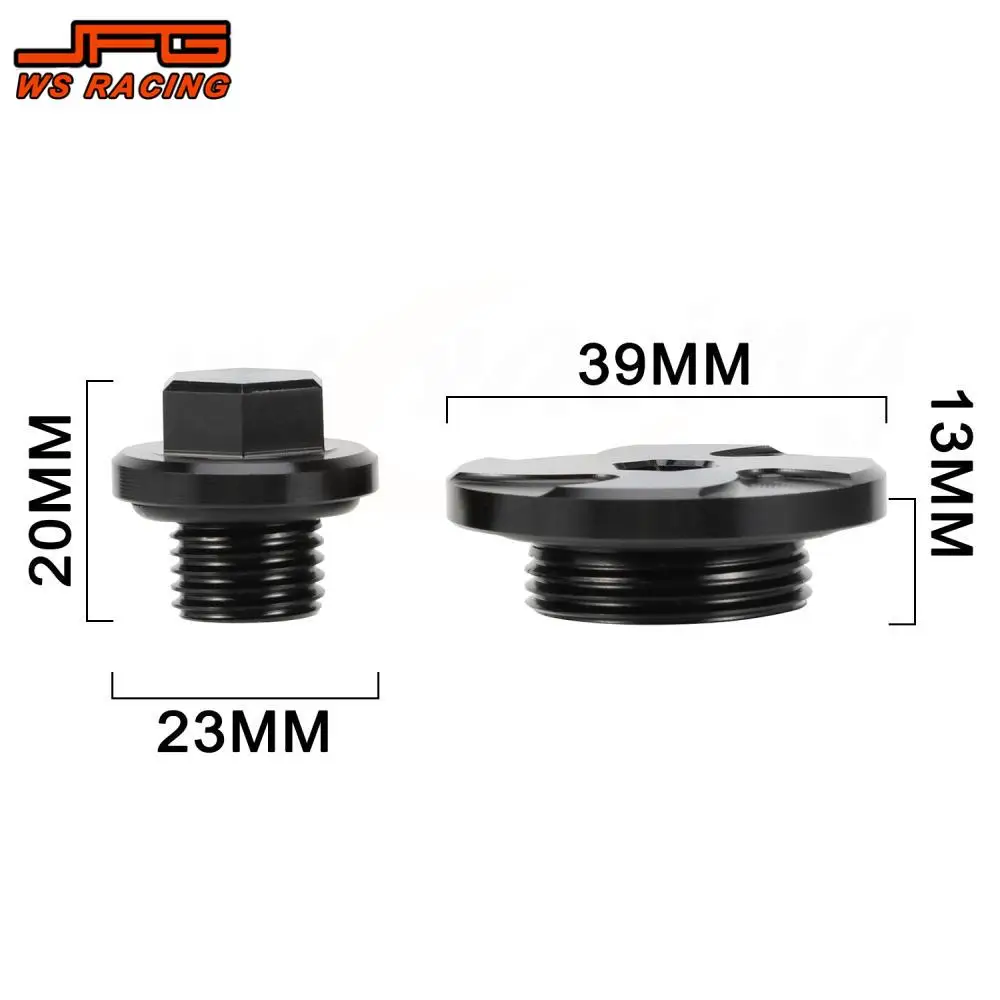 Motorcycles Accessories CNC Engine Timing Plug Bolt Set For Kawasaki KLX 110 110L 150L 150BF 140 140G 140L Z125 PRO Motor Parts