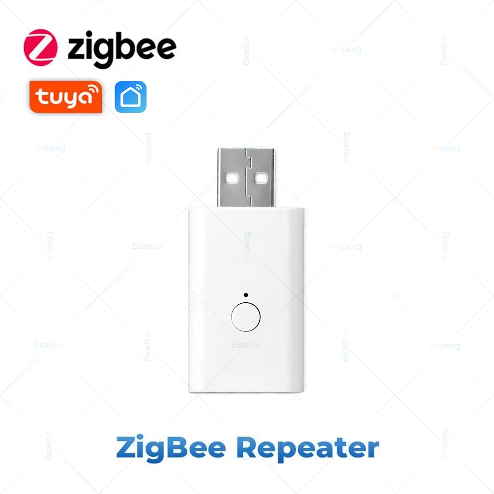 Tuya ZigBee Signal Repeater Signal Amplifier Extender Smart Home Automation Works With Zigbee Gateway Smart Home Zigbee Devices