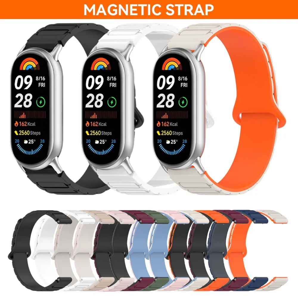 

Milanese Magnet Steel Strap 12mm Metal Magnetic Watch Strap For DW Longines Casio Tissot Huawei Garmin Samsung