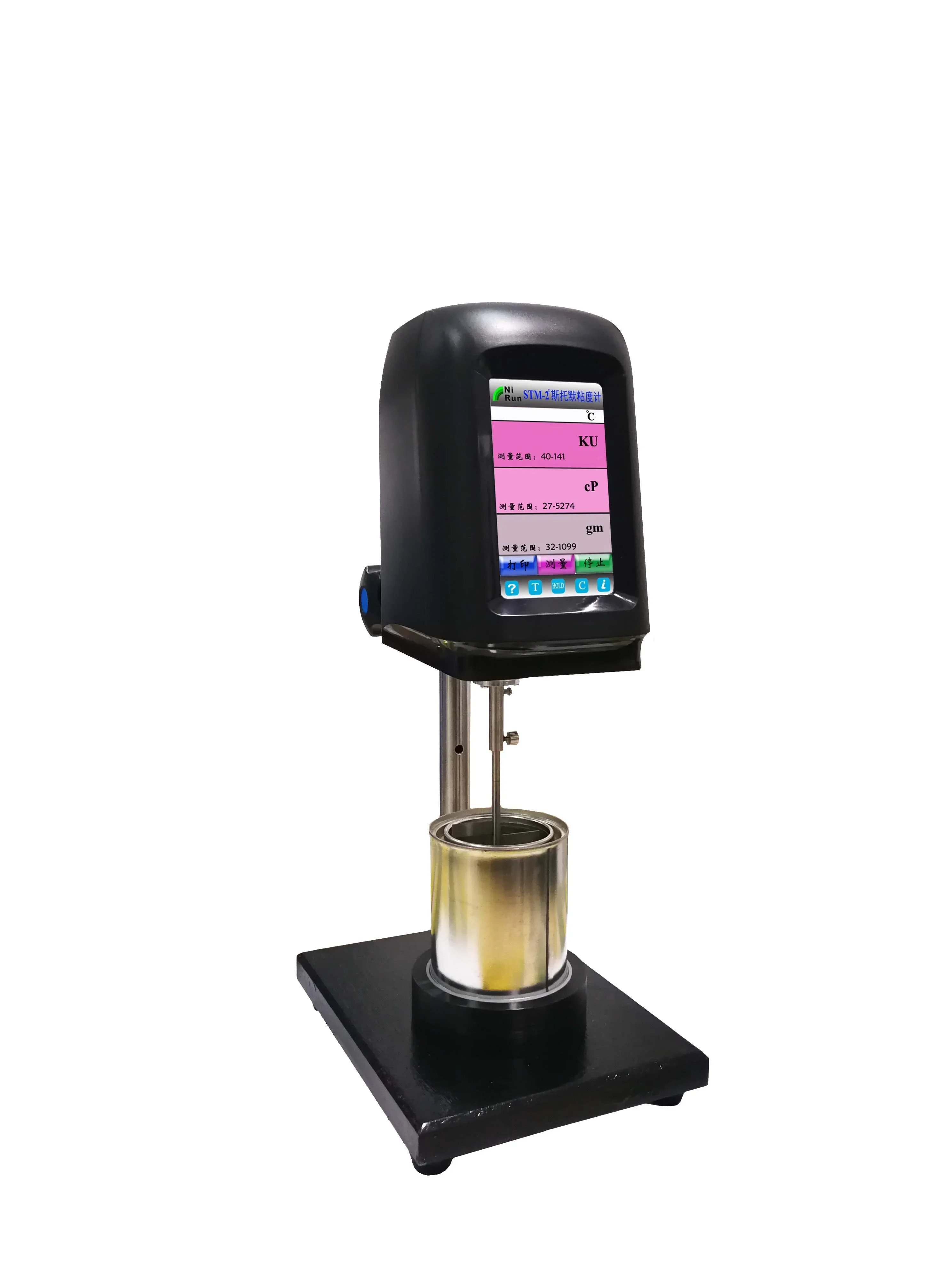 STM-2T Touch screen Stomer Viscometer For Paints, Coatings and Inks rotational viscometer price
