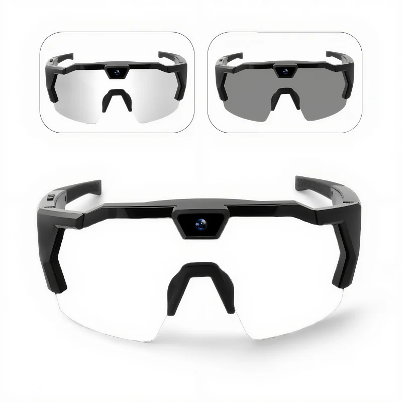 

New Color Changing Glasses Camera Sports Photo Smart Outdoor Cycling Sunglasses Recorder DV