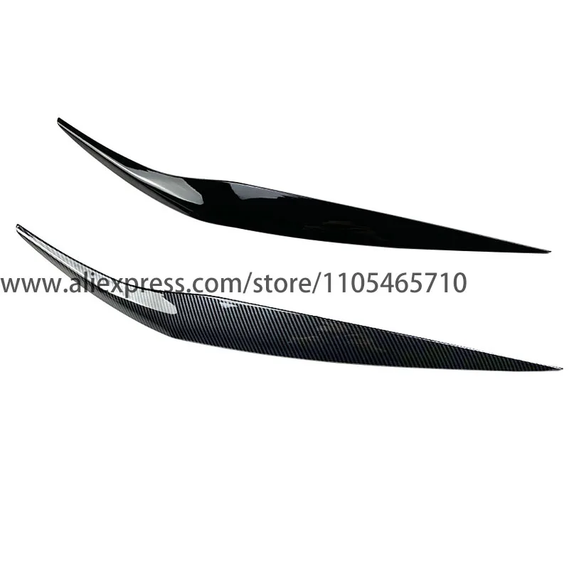 For Ford Fiesta MK6.5 2013-2017 Headlight Eyelids Eyebrows Decal Sticker Car Exterior Modification Accessories