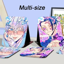 22/17/15cm Jujutsu Kaisen, Folding Single-side Makeup Mirror, Anime Cute,Portable Travel, Mini Light Compact, Rectangular