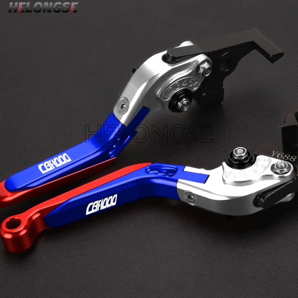 

Motorcycle Accessories Folding Extendable Handlebar For HONDA CBF 1000 2006 2007 2008 2009 CBF1000 Handle Brake Clutch Lever Set