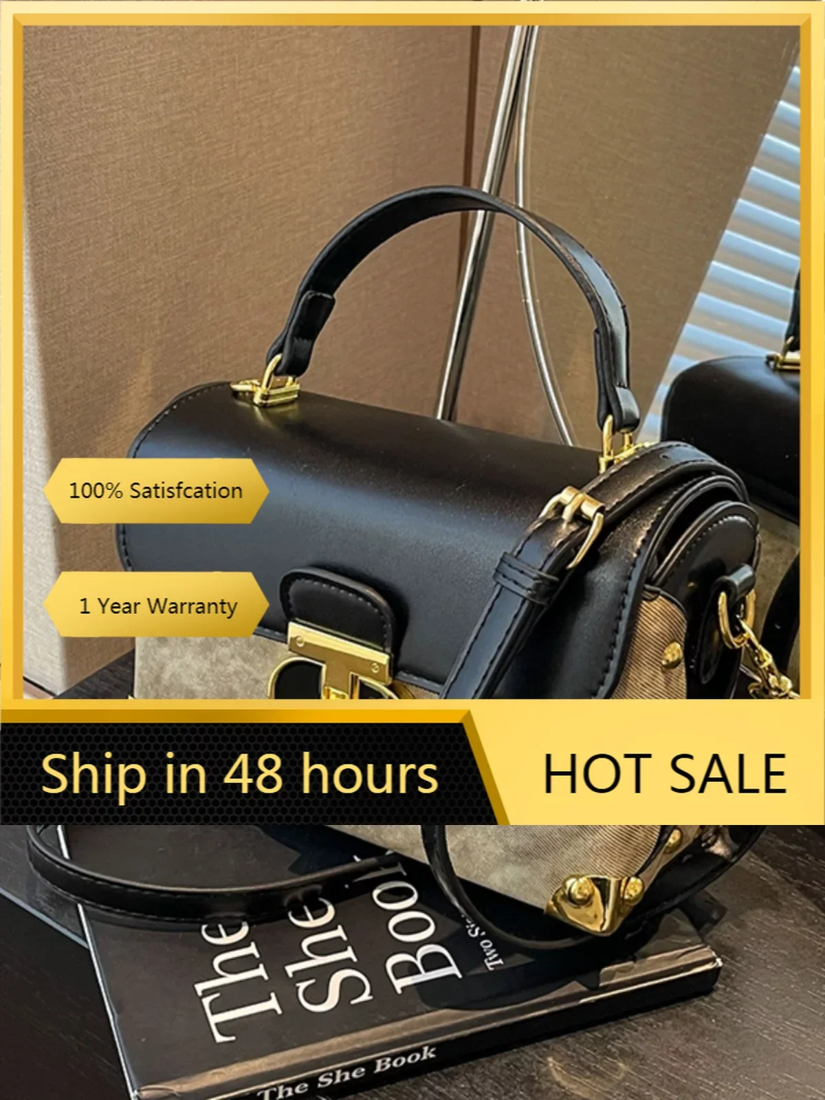 

Luxury Designer Box Square Crossbody Bag For Women 2024 New Brand High Quality PU Tote Bag Fashion Giils Mini Handbag