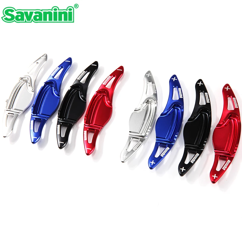 Savanini Aluminum Steering Wheel Shift Paddle Shifter Extension for Honda Civic gen 9 FB2 (2012year) CRV(2016) auto car styling