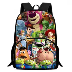 Cute Cartoon Toy Story Kids Backpacks Boys Girls Student Birthday Gift Child School Bags Large Capacity Camping Durable Rucksack