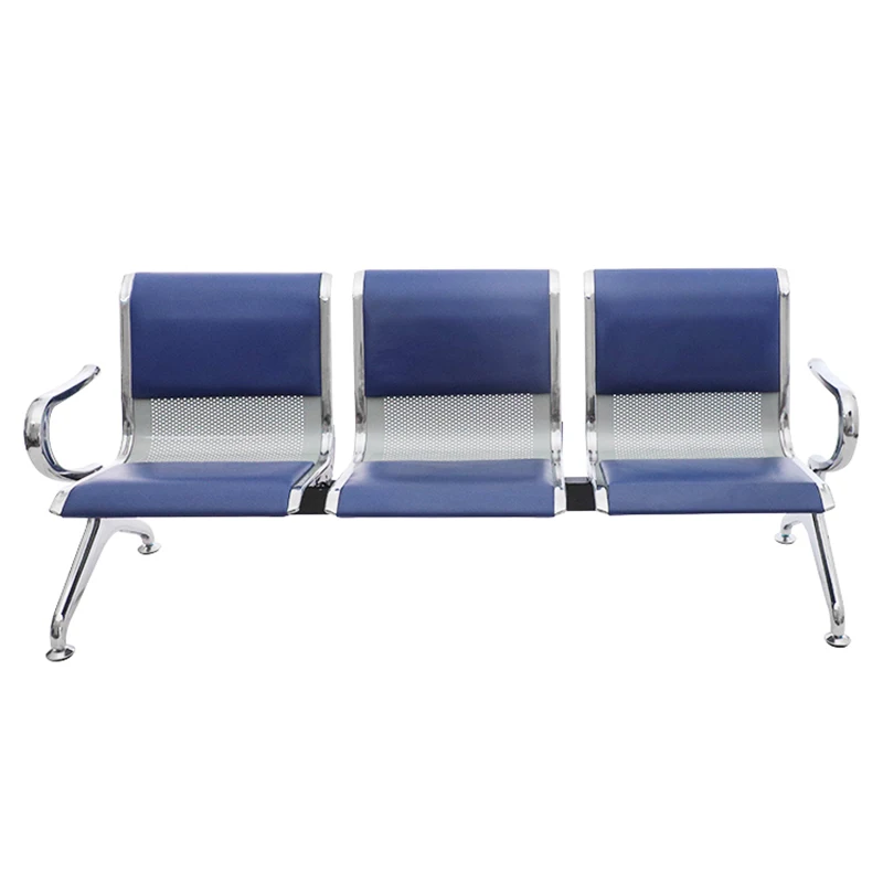 Hot Airport Waiting Chairs Hospital 3 Seater Gang Room Reception Terminal Public Station Bench Airport Lounge Furniture Armchair