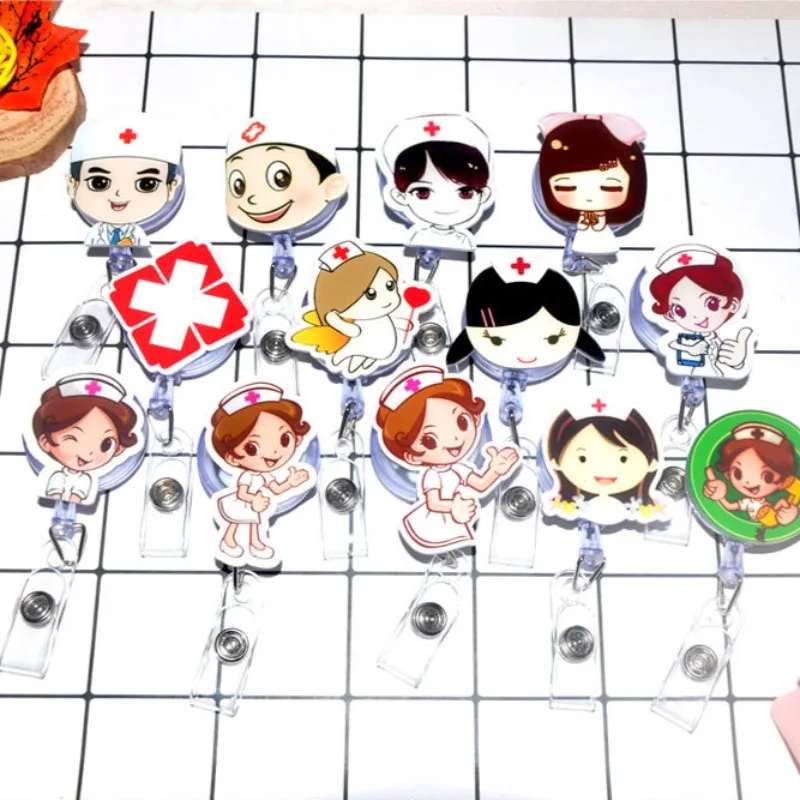 carretel-de-cracha-de-enfermeira-de-desenho-animado-carreteis-de-cracha-de-plastico-retratil-para-etiqueta-de-identificacao-de-nome-clipes-de-capa-de-cartao-de-trabalho-acessorios-de-suporte-de-cracha