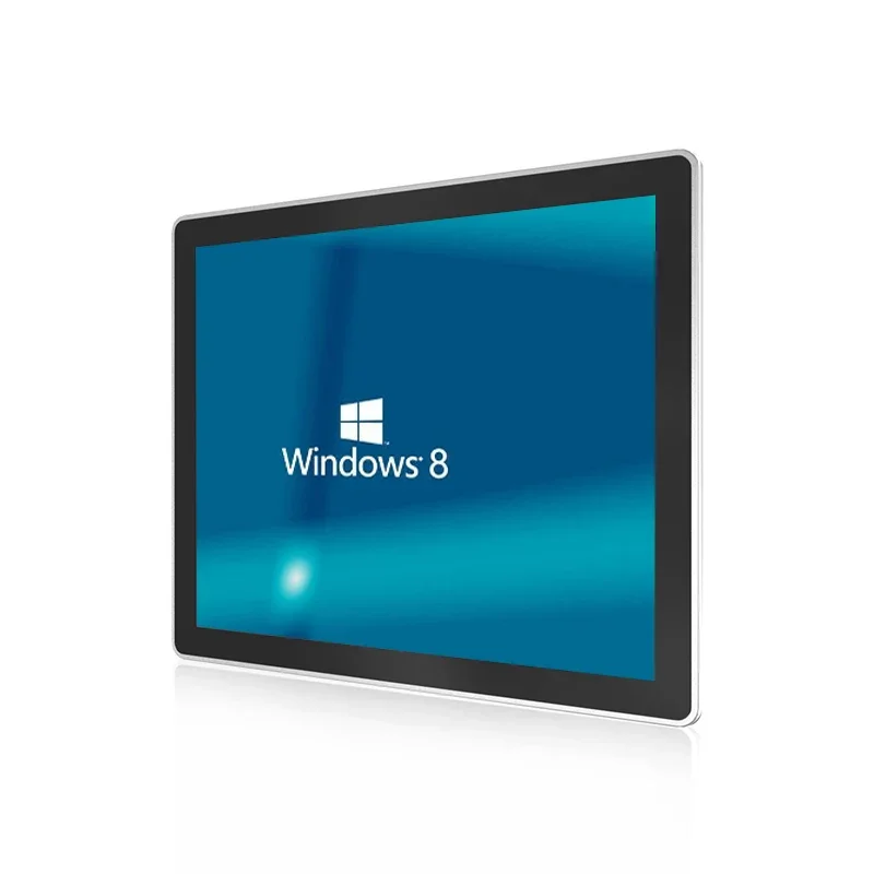 2026 Linux Wins 3 I5 I7 256Gb Dual LAN Fanless Embedded IPC RS485 RS232 Industrial Panel PC Aluminum Alloy