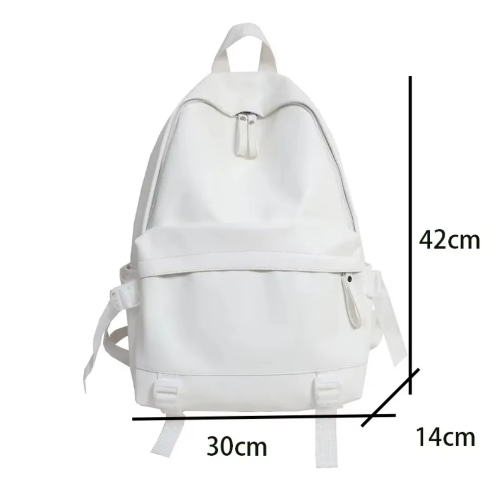 Large Backpack Women Leather Rucksack Women's Knapsack Travel Backpacks Shoulder School Bags for Teenage Girls Mochila Back Pack