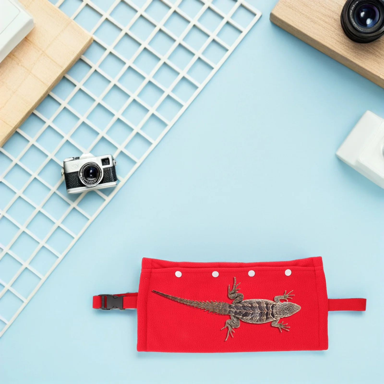 الحيوانات الأليفة نزهة حقيبة للزواحف قابل للتعديل السحلية السفر الناقل الرافعة المحمولة الصغيرة الحيوان الناقل ل الحرباء التنين الملتحي #6