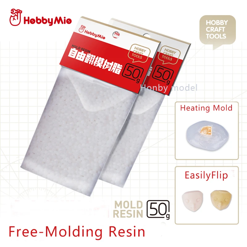 HOBBY MIO Free Molding Resin Molding Crystal Soil Convenient And Fast 50G/Pack Of Model Making Tools Diorama Model Kit Modeling