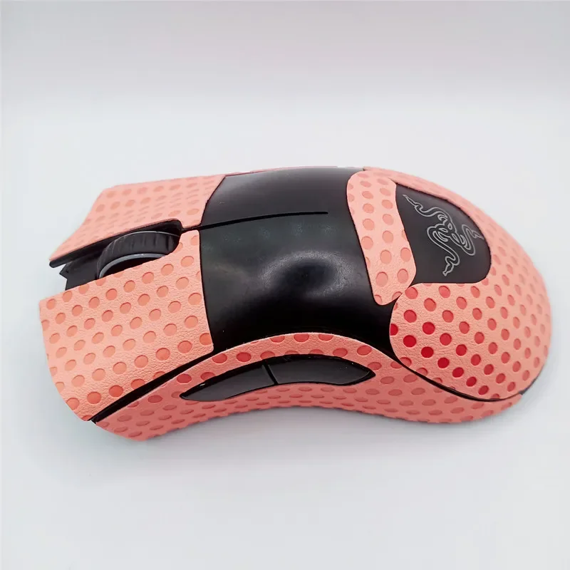 6Parts Mouse Anti-Slip Tape For Razer Deathadder 1800/3500/6400Mouse Elastics Refined Side Grips Sweat Resistant Pads/Anti Sweat view 4