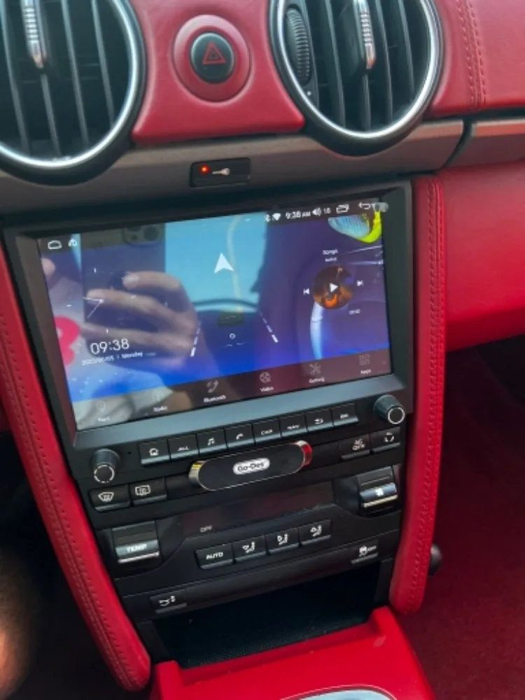 CHSTEK Carplay Android 13 Voor Porsche 911 987 997 Cayman Boxster Autoradio Speler Multimedia GPS WIFI 4G RDS Bluetooth Autoradio - afbeelding 2
