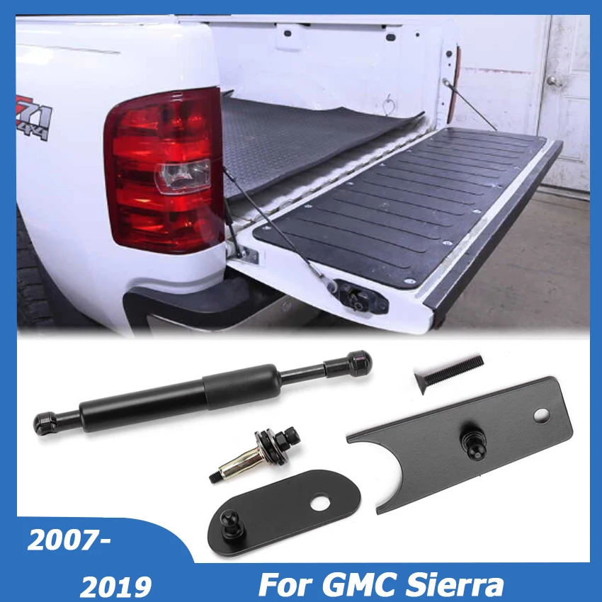 For Chevy Silverado 2007-2018 GMC Sierra 1500 2500 3500 2008-2019 Rear Tailgate Assist Slow Down Damper Lift Support Rod Strut