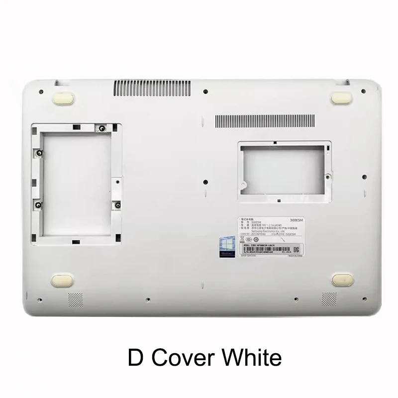 Imagem -06 - Laptop Lcd Tampa Traseira para Samsung Moldura Frontal Palmrest Caixa Inferior Superior Dobradiças Tampa Traseira Novo Np300e5k Np300e5m Np3500em Np300e5l