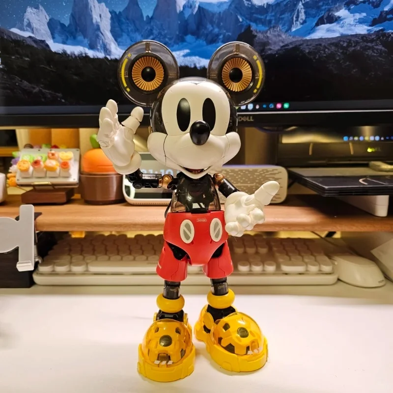 

Sluban Pleyerid Disney Mickey Mouse Robot Model Assembly Kit - Action Figure Statue Collectible Toy Gift for Hobbyists