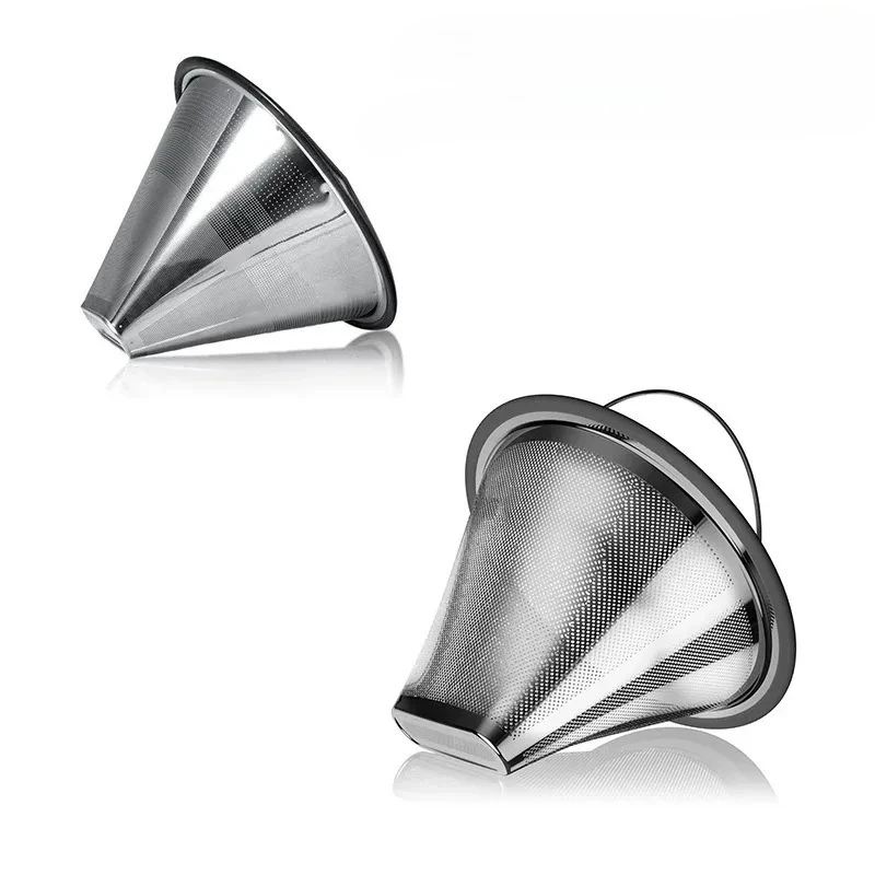 

Suitable For MOCCAMASTER KBGV KBT Series Coffee Machine Reusable 304 Stainless Steel Replacement Filter Double、single layer