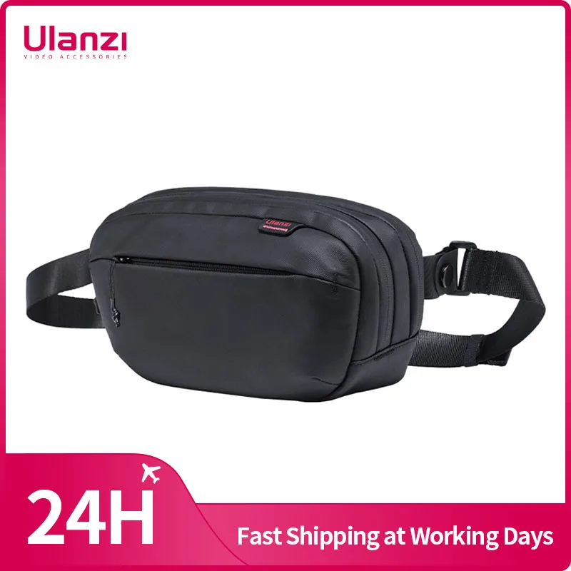 

Ulanzi Sling Compact Crossbody Backpack Day Bag Waterproof Traker Travel Chest Bag Photography Carry Casual Bag Hiking Sport