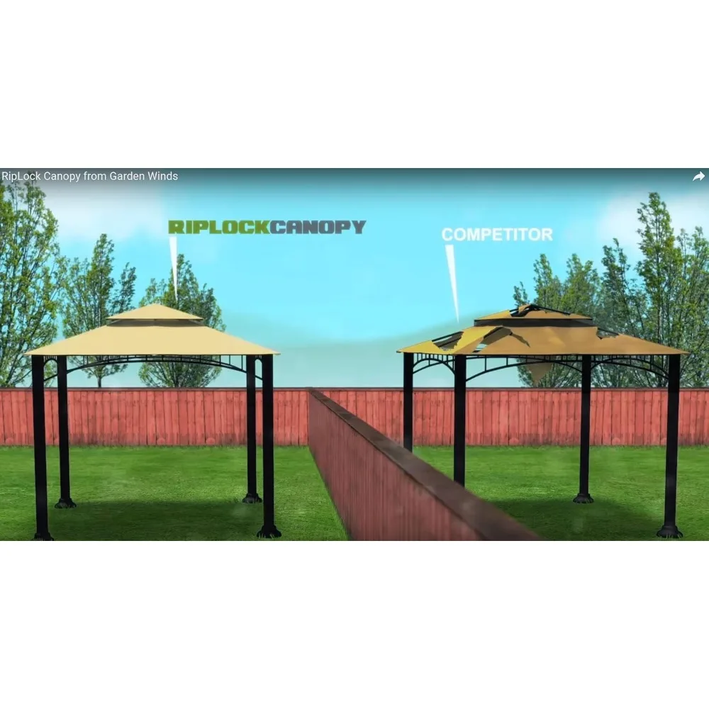 غطاء علوي بديل للمظلة لـ BC Metal Gazebo - RipLock 350