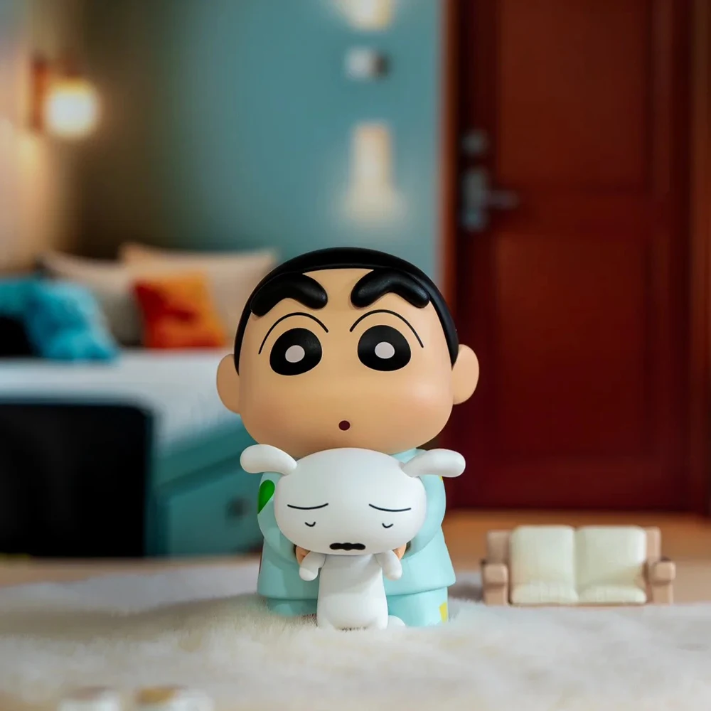 Toptoy Crayon Shin-Chan Shiro Series Blind Box – handgefertigte Alltagsspiel-Ornamente, trendiges Sammlerspielzeug als Geschenk